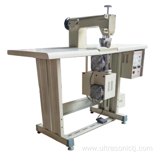 Foot-operated manual tea bag making bag sewing edge machine ultrasonic sealing machine